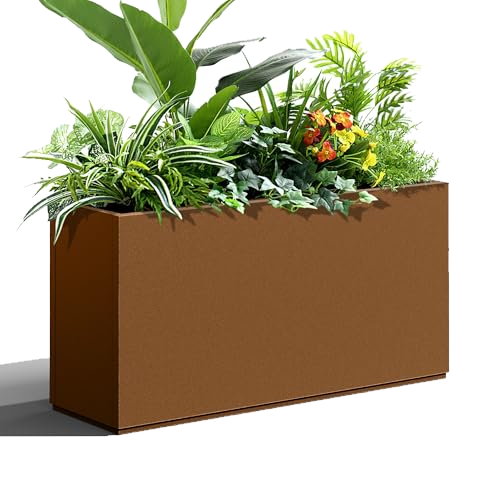 Tall Metal Planter
